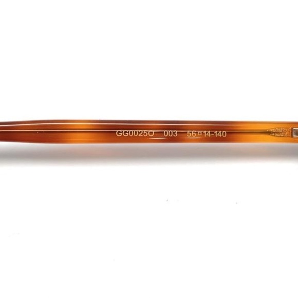 NWT GUCCI GG0025O - 003 Eyeglasses